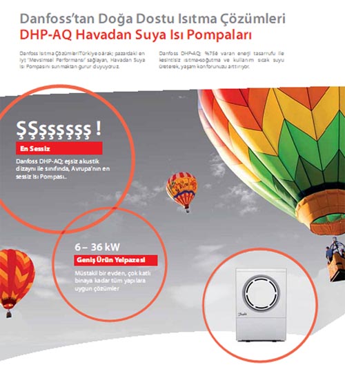 danfoss ısı pompası , danfoss izmir ısı pompası , havadan suya ısı pompası , hava kaynaklı ısı pompası